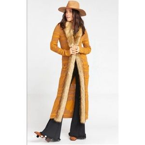Langston Cardigan Fur Sweater Show me your Mumu